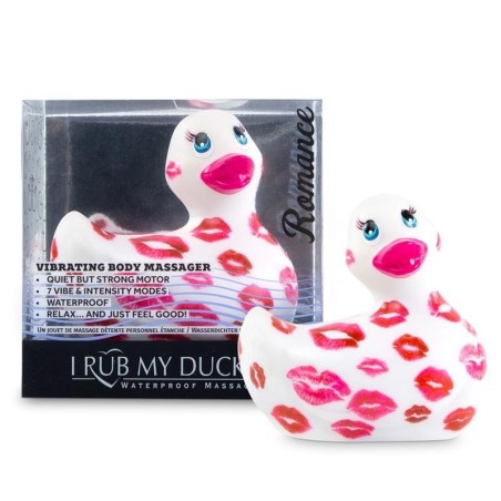 Stimulateur I Rub Met Duckie 2.0 Romance Blanc et Rose