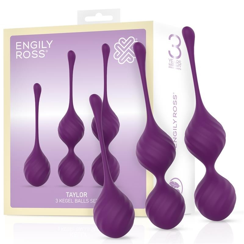 Taylor 2.0 boules Kegel silicone mauve