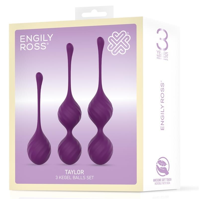 Taylor 2.0 boules Kegel silicone mauve