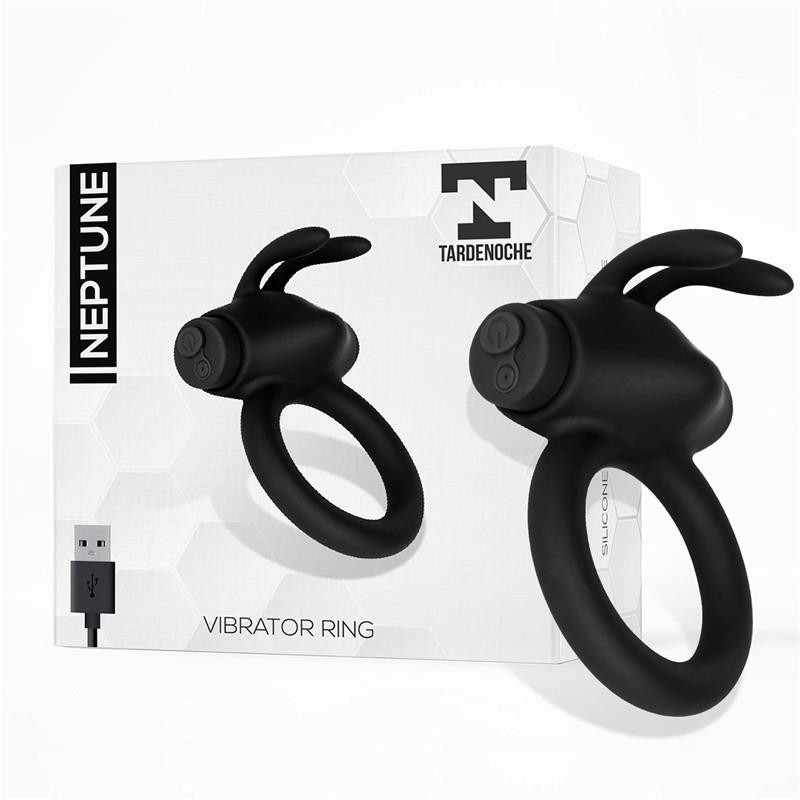 Neptune Anneau Vibromasseur silicone rechargeable USB