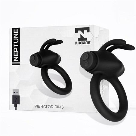 Neptune Anneau Vibromasseur silicone rechargeable USB