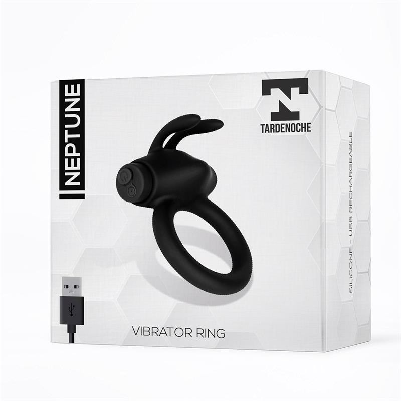 Neptune Anneau Vibromasseur silicone rechargeable USB