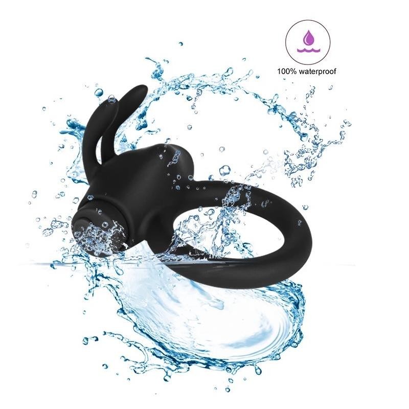 Neptune Anneau Vibromasseur silicone rechargeable USB