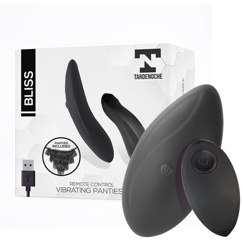 Bliss Stimulateur de culotte avec télécommande USB silicone