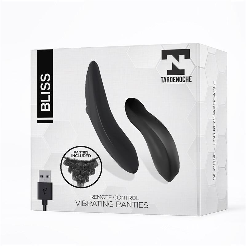 Bliss Stimulateur de culotte avec télécommande USB silicone