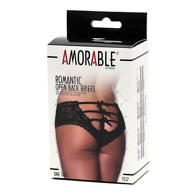 culotte Tipo Corset Noir Taille Unique