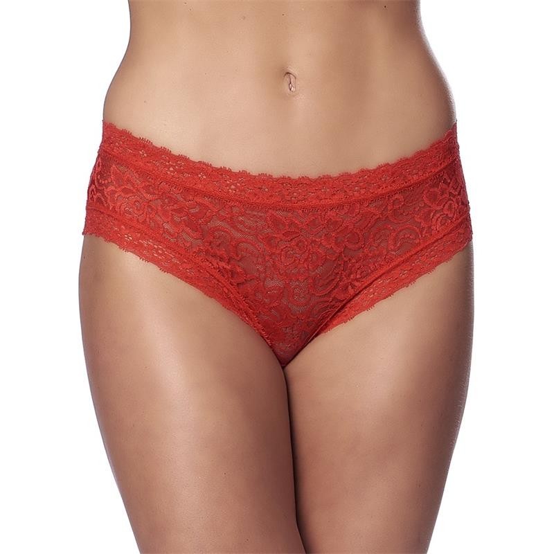 culotte Ancha Tipo Corset rouges Taille Unique