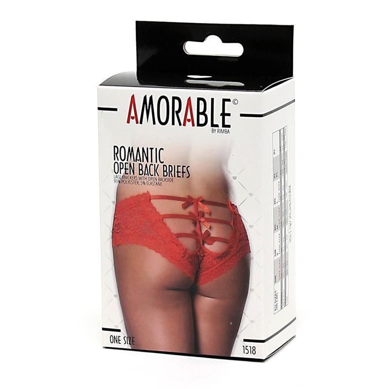 culotte Ancha Tipo Corset rouges Taille Unique