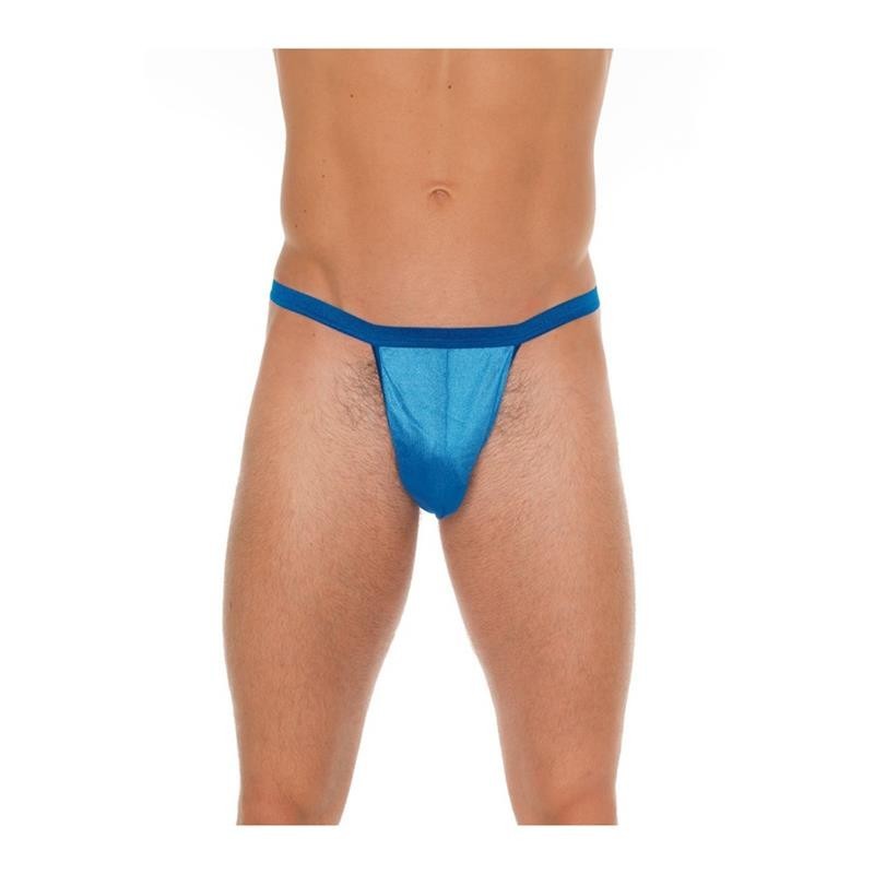 Tanga bleu Taille Unique