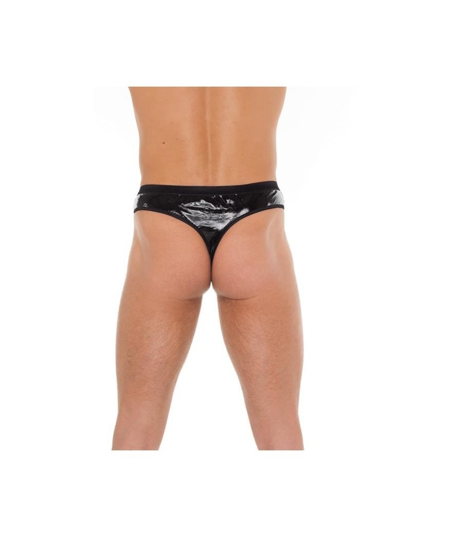 string aspect latex Noir Taille Unique