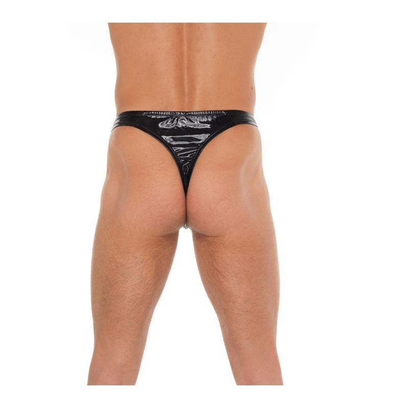 Tanga noir Brillante Taille Unique