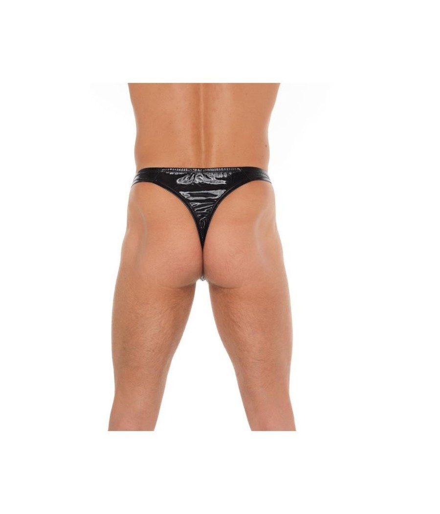 string noir Brillante Taille Unique