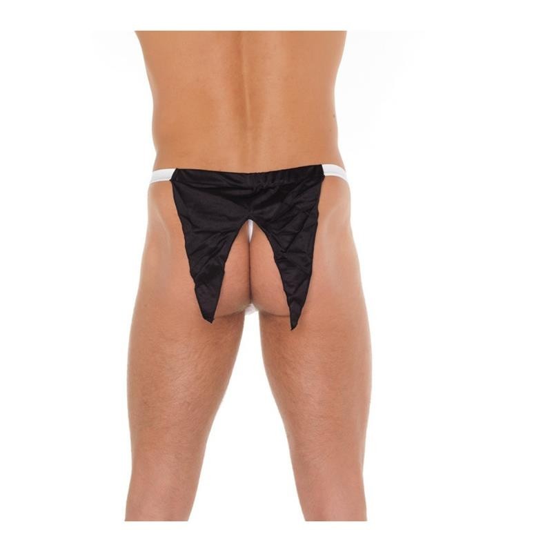 Tanga Blaco et noir Taille Unique