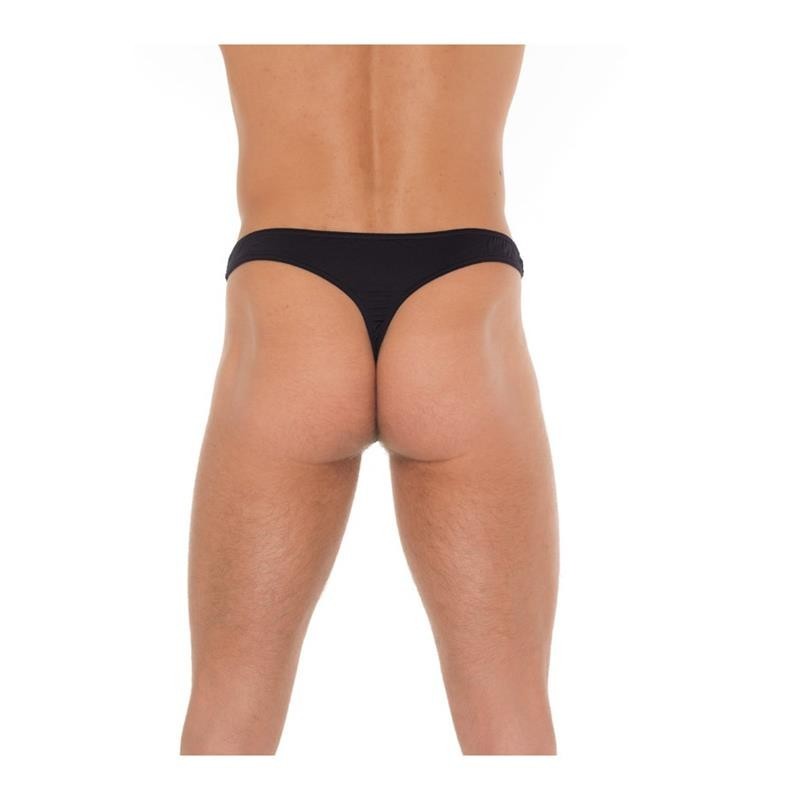 Tanga résille noir Taille Unique
