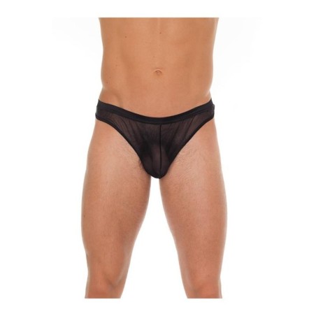 Tanga résille noir Taille Unique