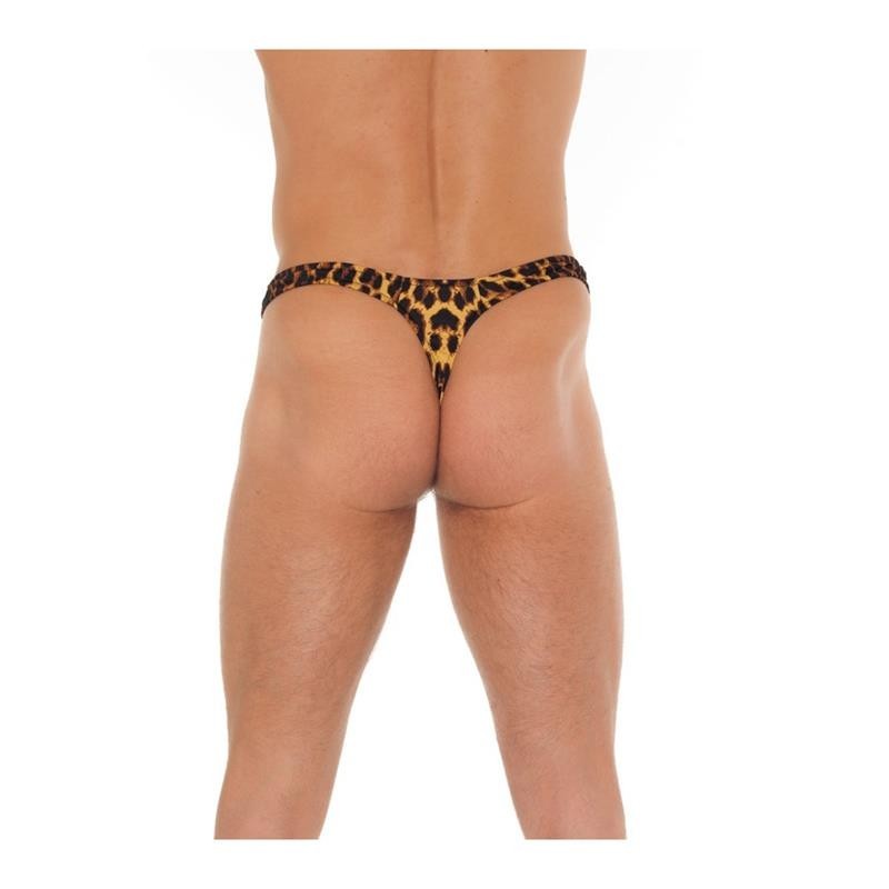 Tanga léopard Taille Unique