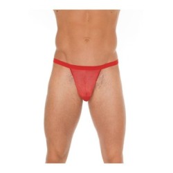 Tanga rouge Taille Unique