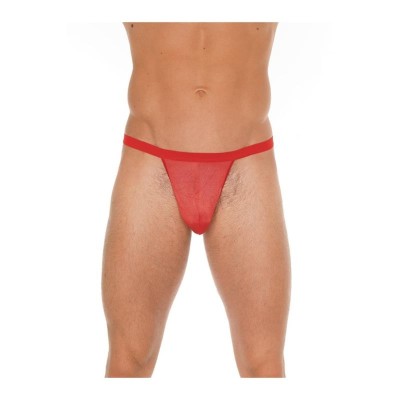 string rouge Taille Unique