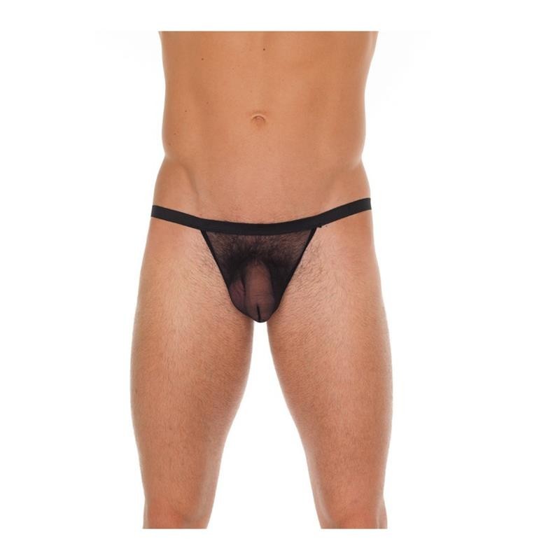 Tanga noir Taille Unique