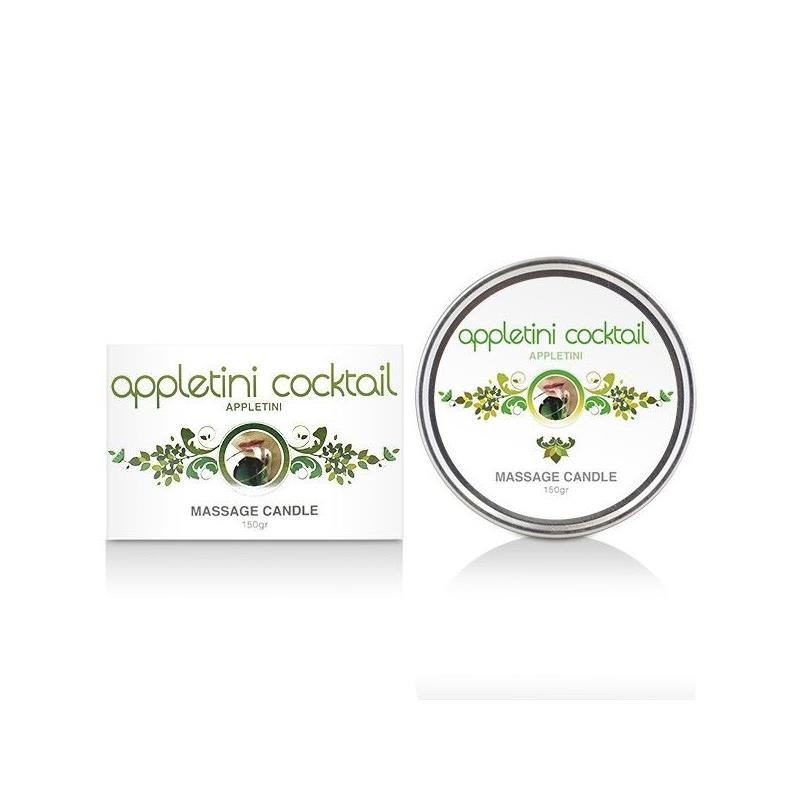 bougie de massage Appletini Cocktail 150 gr