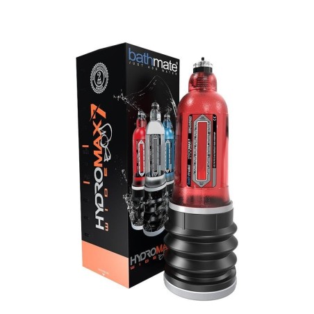 pompe à pénis Hydromax7 Wide Boy rouge