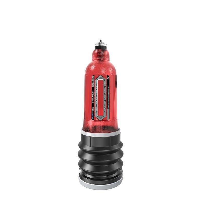 pompe à pénis Hydromax7 Wide Boy rouge