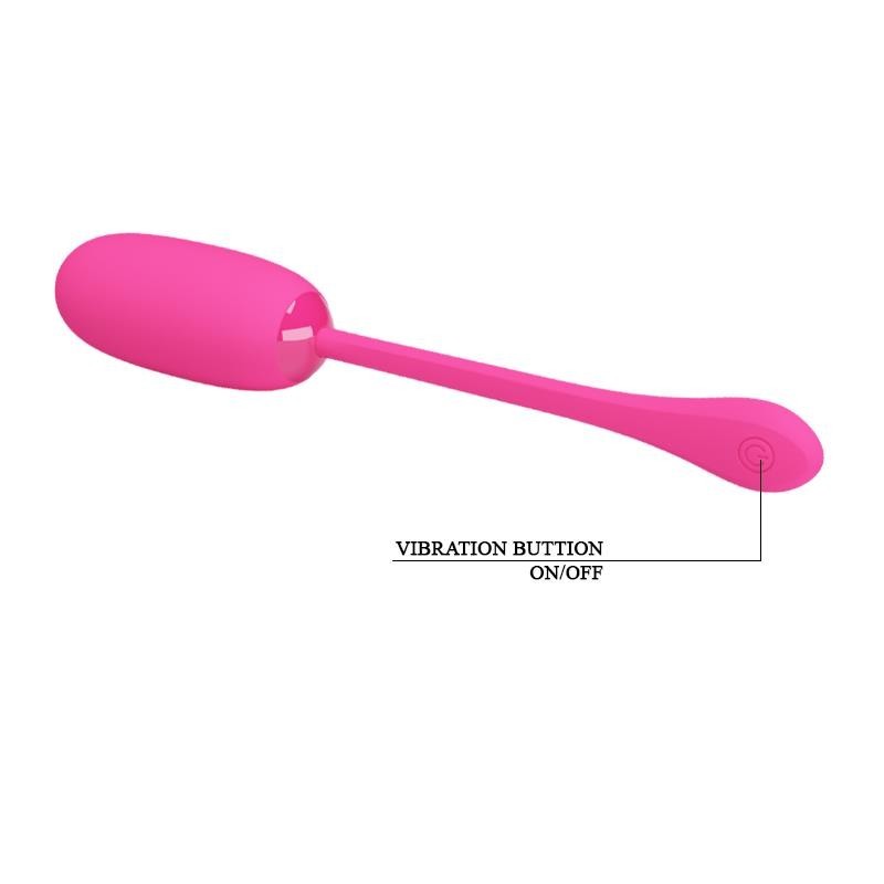 oeuf vibrant Julius USB silicone Rose