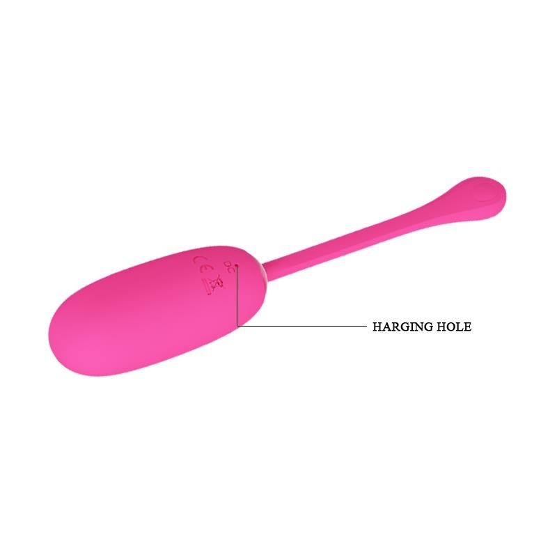 oeuf vibrant Julius USB silicone Rose