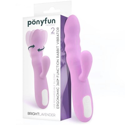 BrightLavende vibromasseur et Rotateur Double Moteur 360º USB Silicone