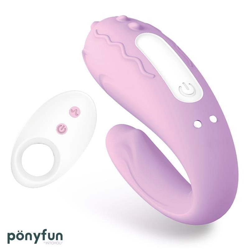 Brightmauve Vibromasseur pour couples Double Motor télécommande USB silicone