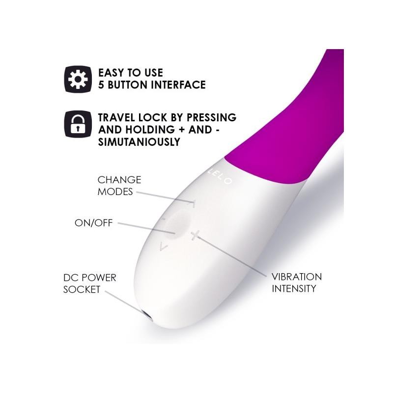 MONA WAVE Vibromasseur point G Rose