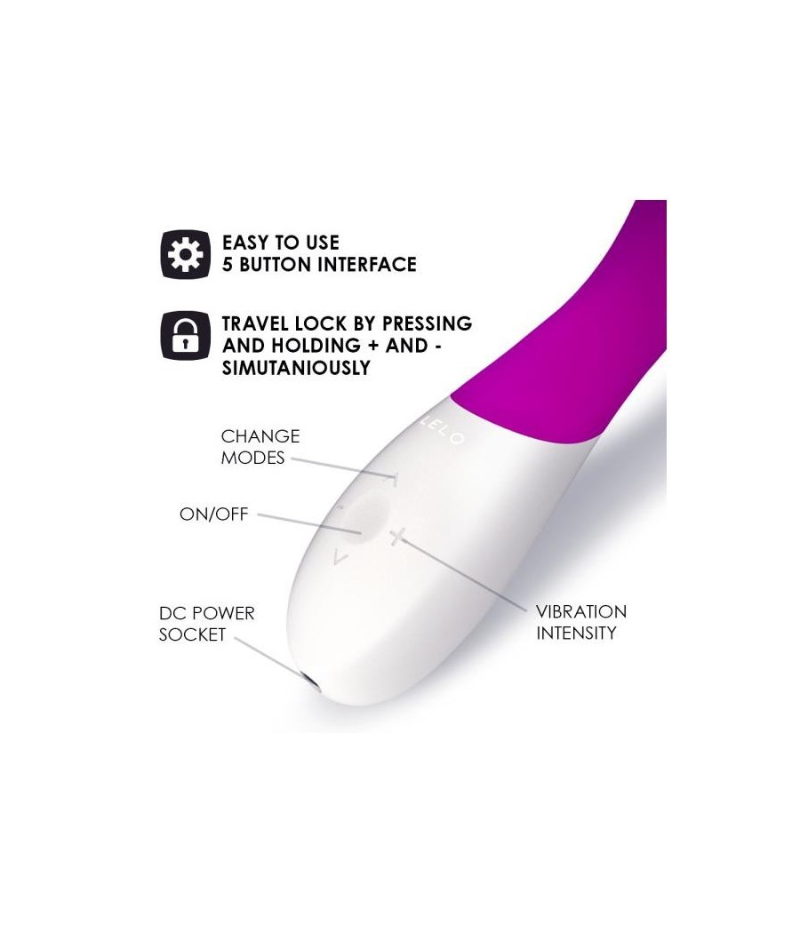 MONA WAVE Vibromasseur point G Rose
