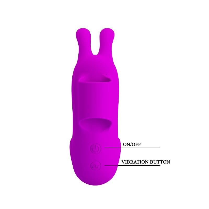 Stimulateur doigt Bunnet USB silicone