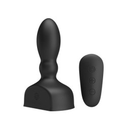 stimulateur Anal Harriet Gonflable USB Silicone Noir