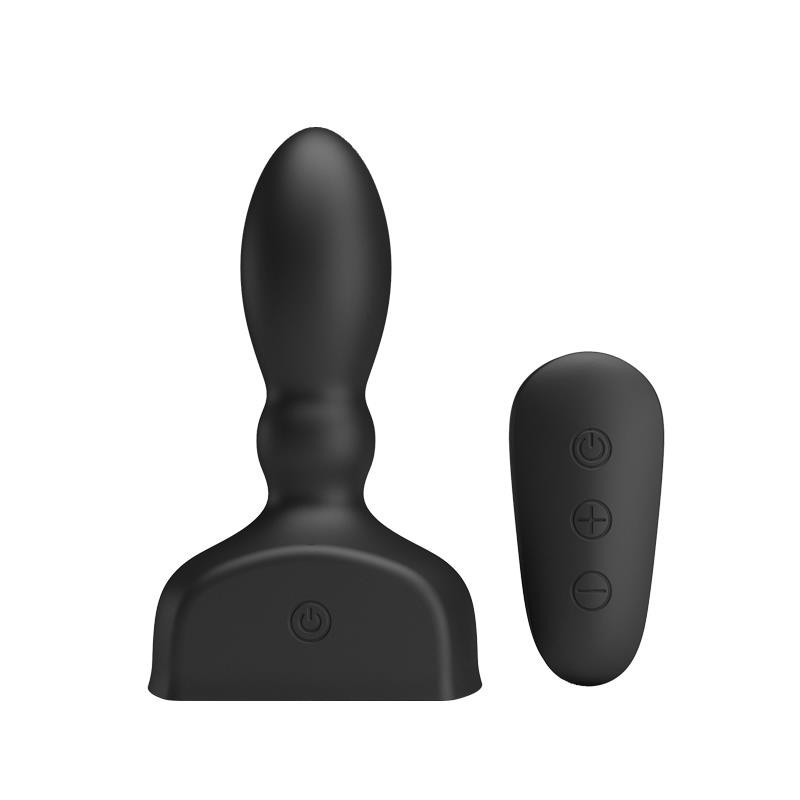 stimulateur Anal Harriet Gonflable USB Silicone Noir