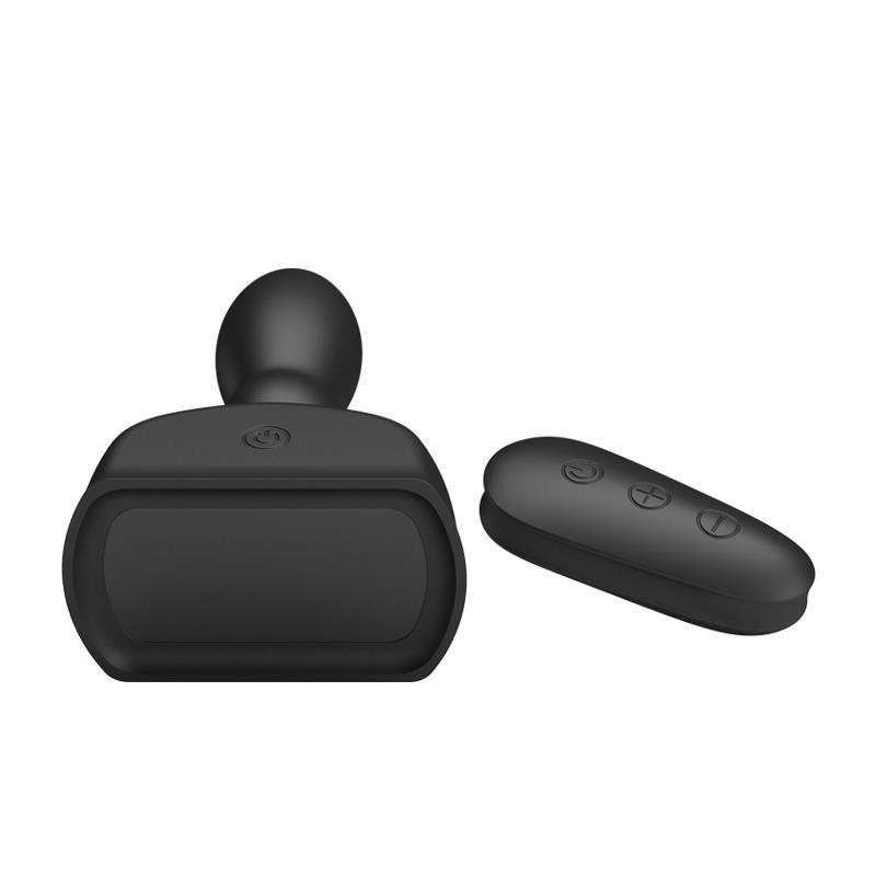 stimulateur Anal Harriet Gonflable USB Silicone Noir