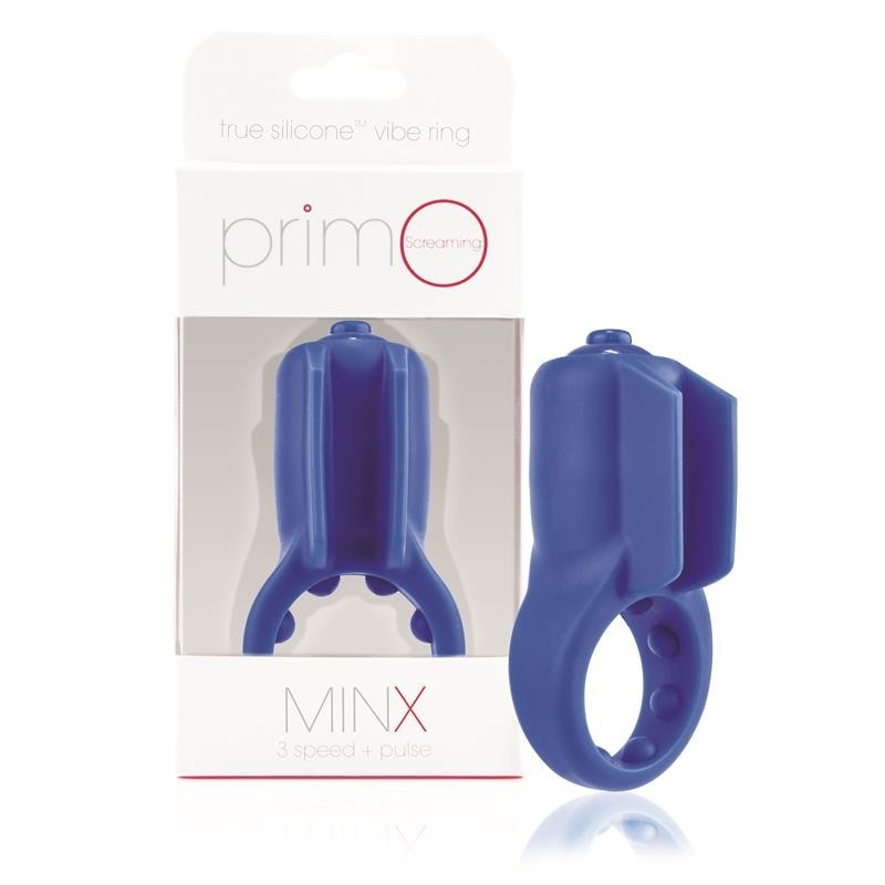 Anneau à pénis Primo Minx bleu