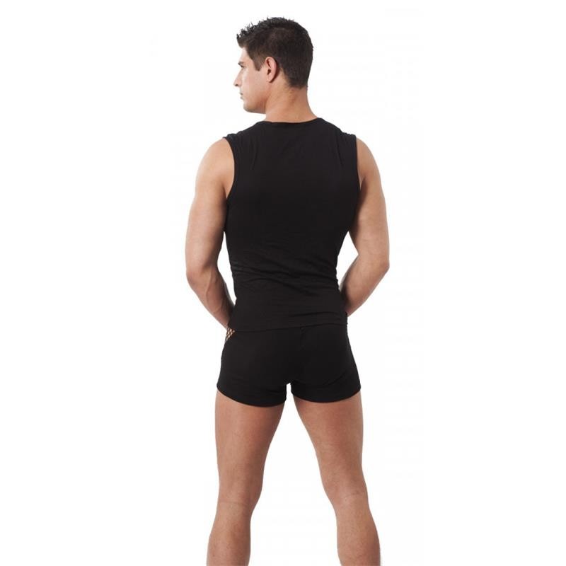 Pantalon Court résille Noir