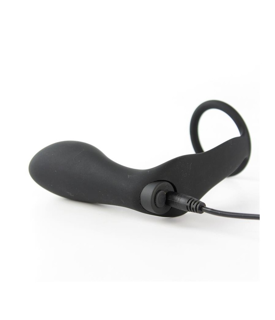 Ansel Plug Anal vibrant et Anneau USB Silicone