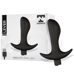 Plug anal à levier vibrant USB silicone