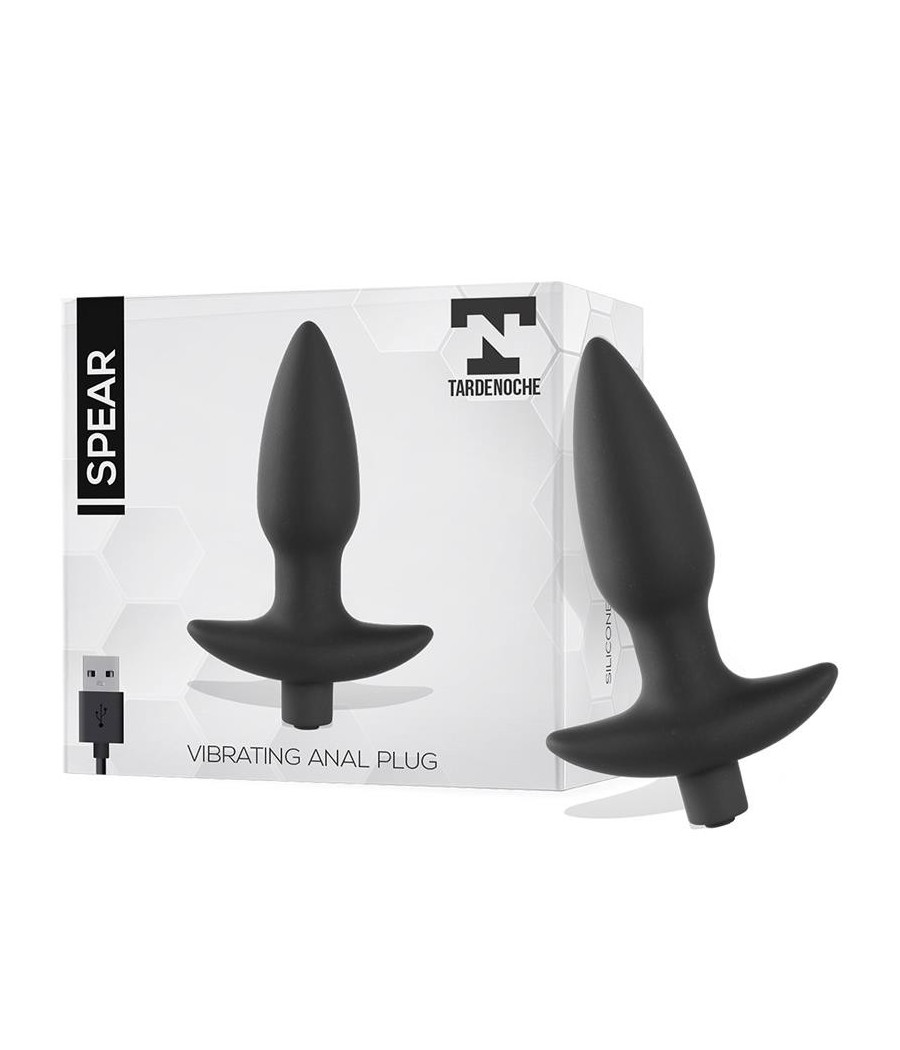 Spear Plug Anal avec vibration USB silicone