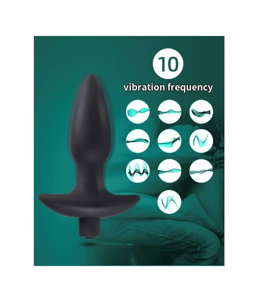 Spear Plug Anal avec vibration USB silicone