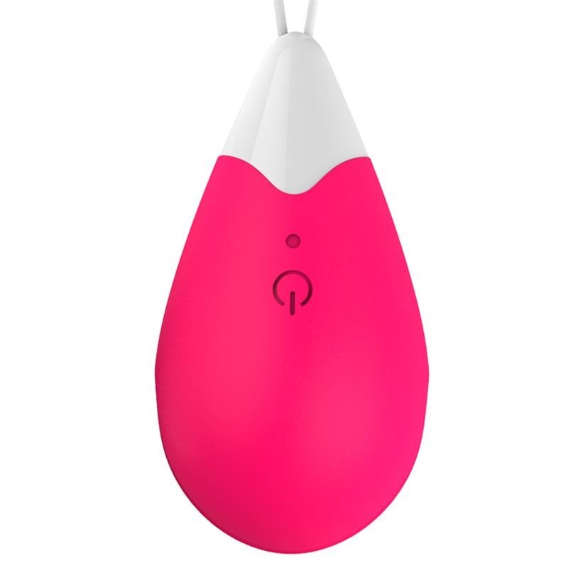 oeuf vibrant télécommande USB silicone Rose
