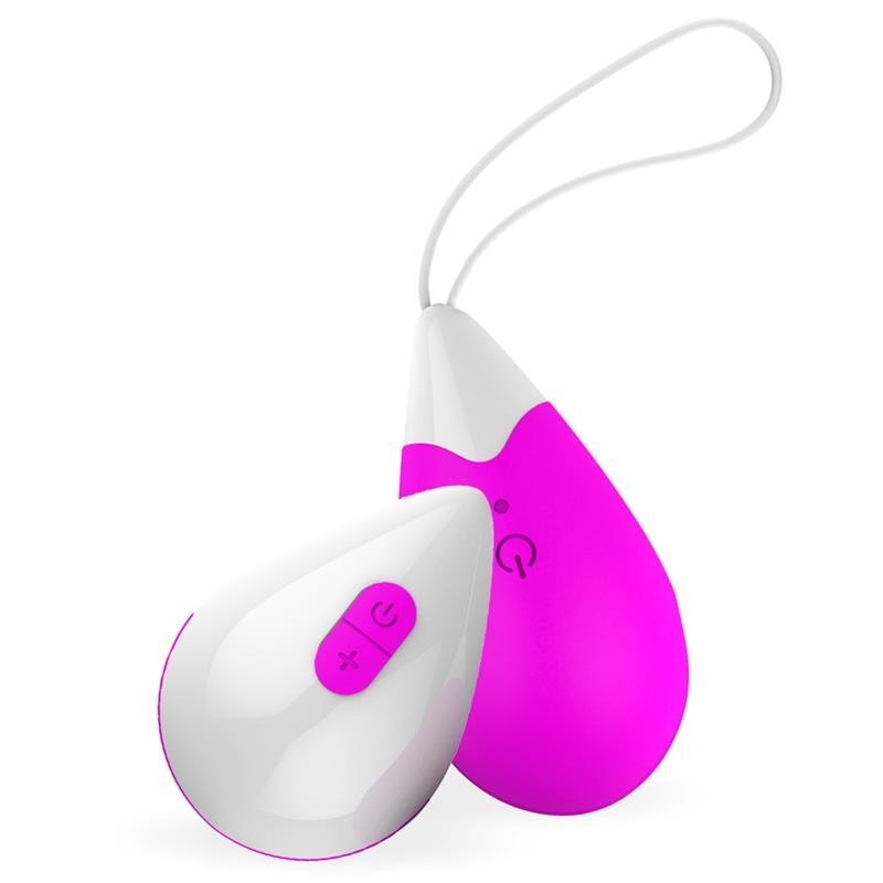 oeuf vibrant télécommande USB silicone mauve