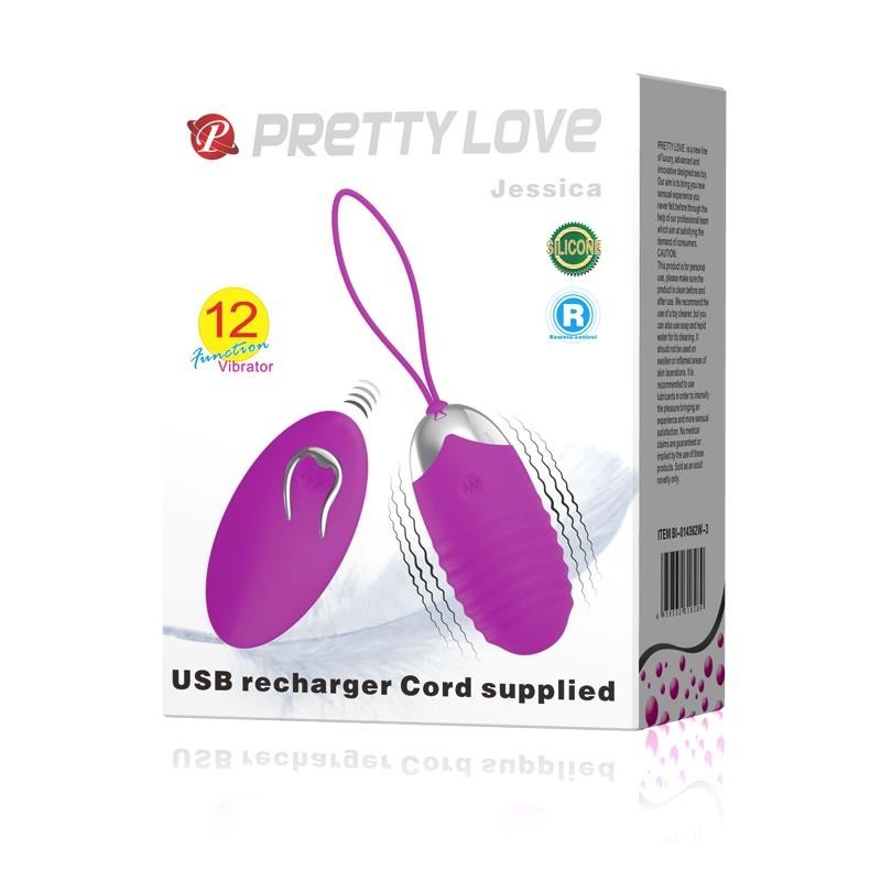 oeuf vibrant Jessica USB mauve