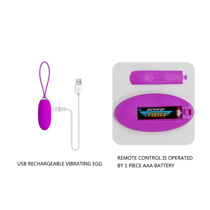 oeuf vibrant Joanna USB mauve