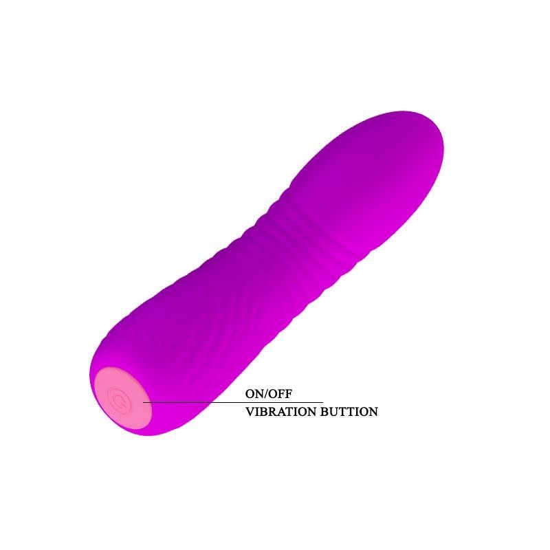 vibromasseur Abner USB silicone mauve