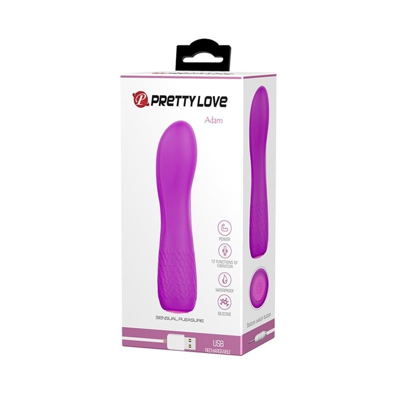 Adam Vibromasseur 12 Fonctions mauve