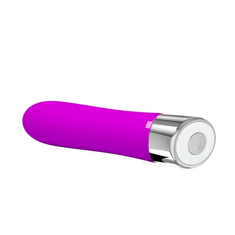 vibromasseur Sampson silicone mauve