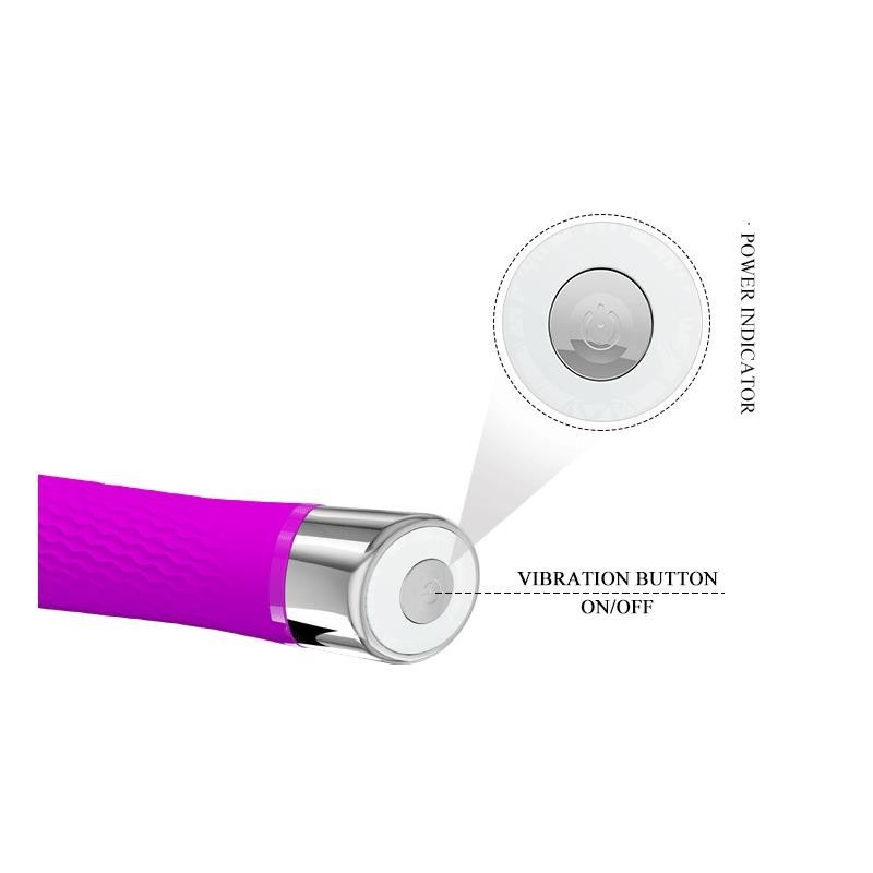 vibromasseur Sebastian silicone mauve
